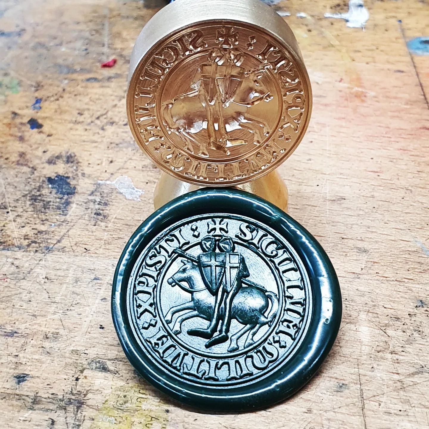 Sceau gravure 3D: le cachet de cire noble.