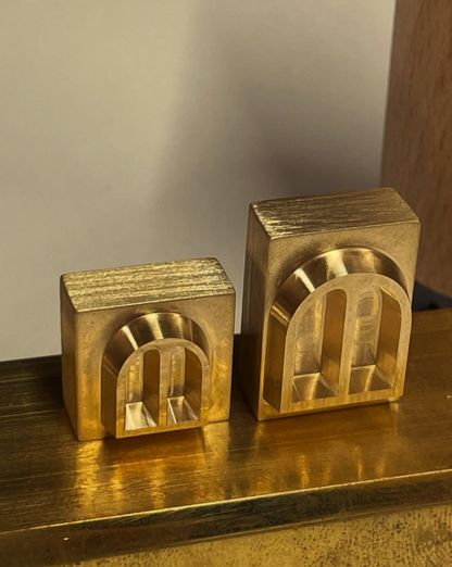 Tampon gravé personnalisé laiton ou inox