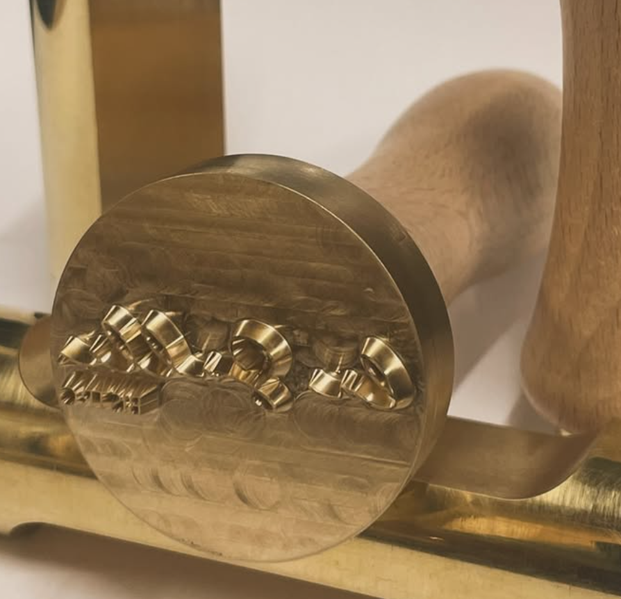 Tampon gravé personnalisé laiton ou inox