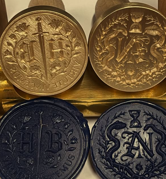 Sceau gravure 3D: le cachet de cire noble.